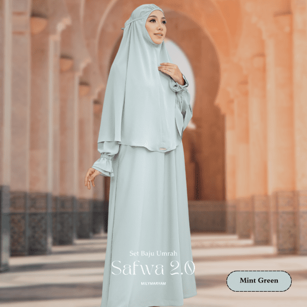 SAFWA 2.0 – (Set Jubah + Mini Telekung)